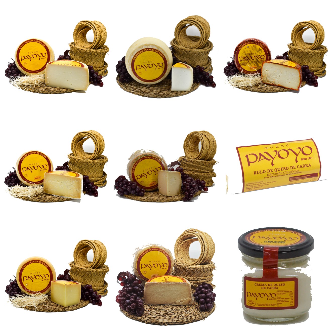 Variedades de Queso Payoyo