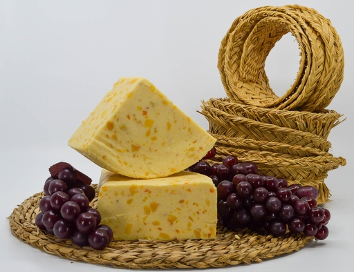 [QQ0079] Wensleydale Mango y Naranja
